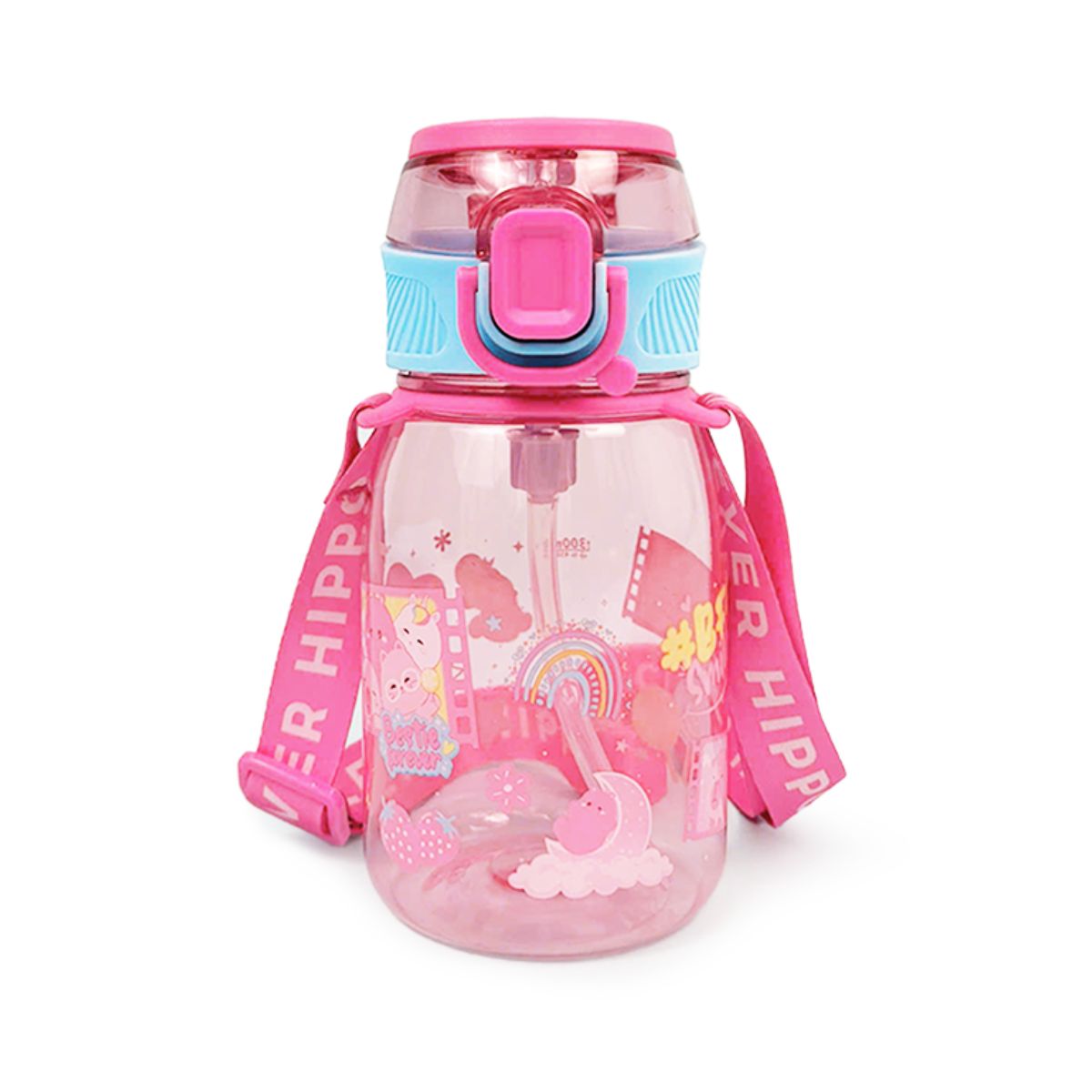 Bình Nước Có Dây Đeo Bestie Forever CLEVERHIPPO WB03
