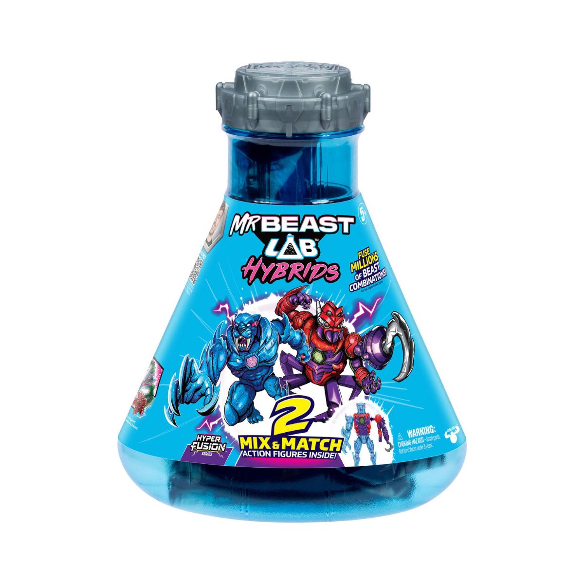 Đồ Chơi Bình Thí Nghiệm Hybrids Wave 1 - 2 Sinh Vật Lai MRBEAST LAB 24903