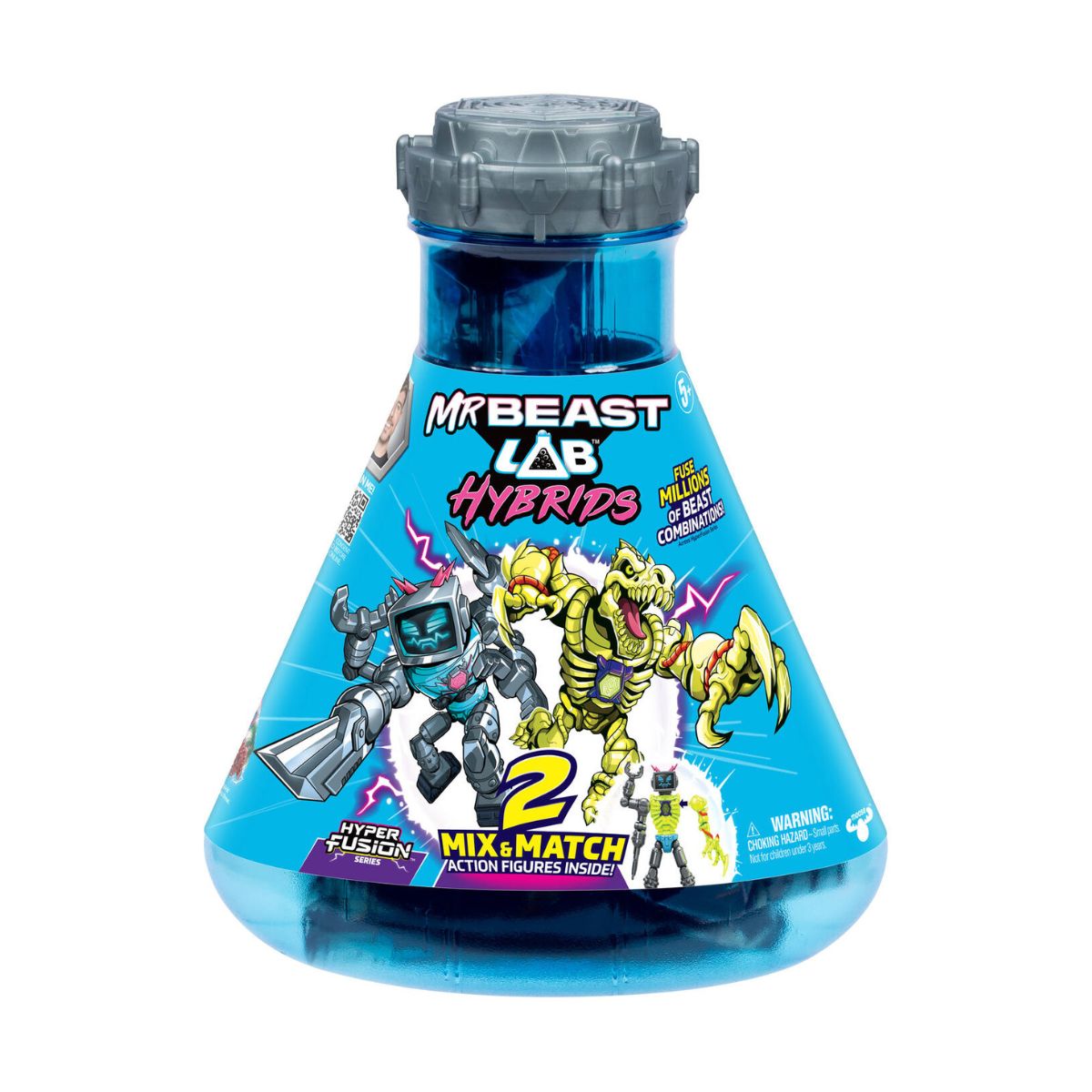 Đồ Chơi Bình Thí Nghiệm Hybrids Wave 1 - 2 Sinh Vật Lai MRBEAST LAB 24903