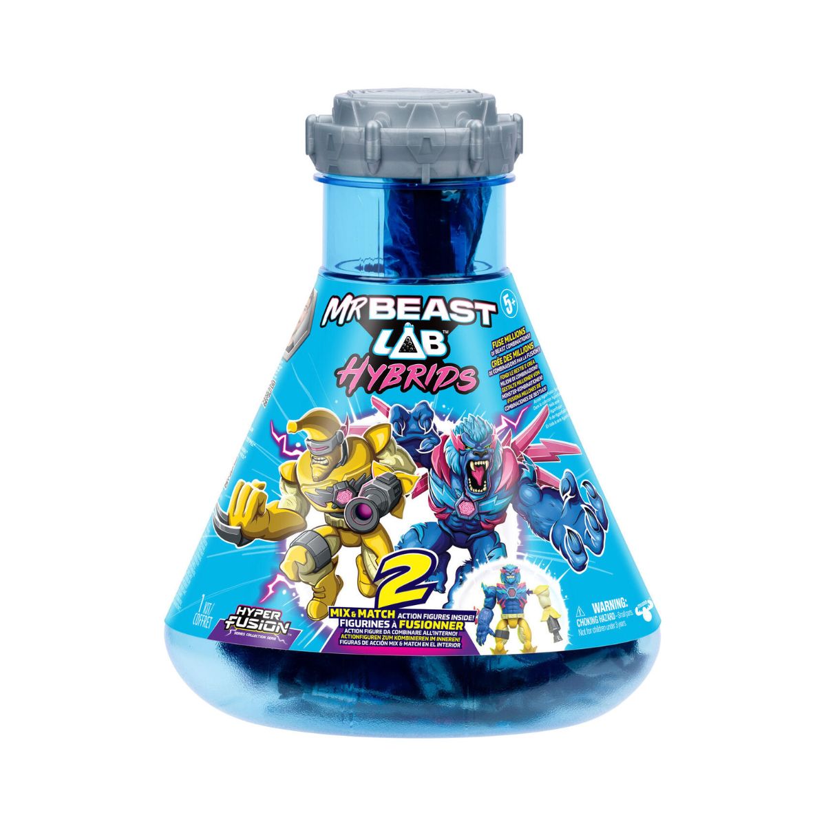 Đồ Chơi Bình Thí Nghiệm Lab Hybrids Wave 2 - 2 Sinh Vật Lai MRBEAST LAB 24906