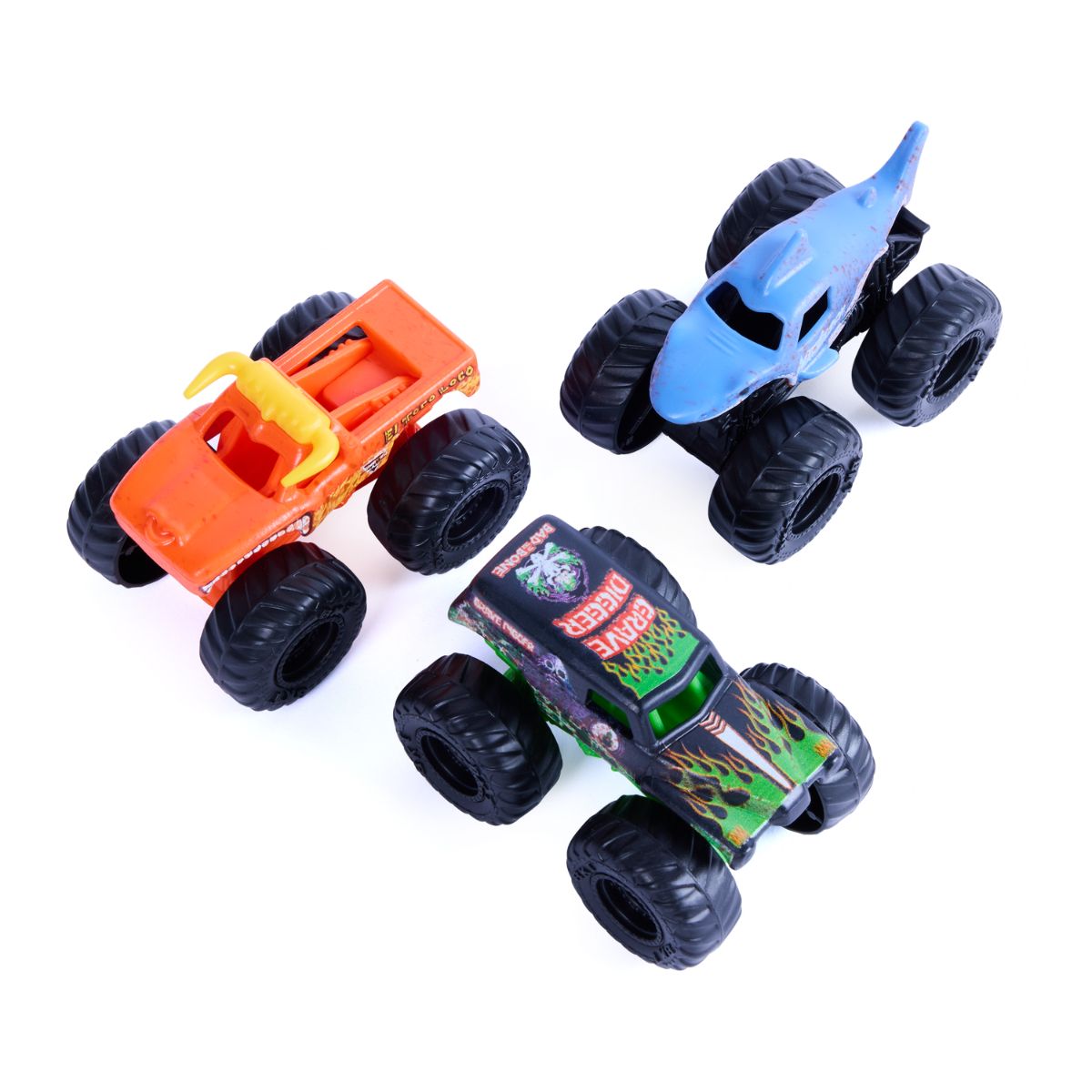 Đồ Chơi Bộ 3 Chiến Xe Đổi Màu MONSTER JAM 6076551