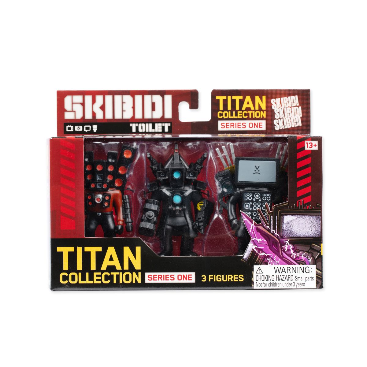 Đồ Chơi Bộ 3 Mô Hình Nhân Vật Titan SKIBIDI TOILET ST13003