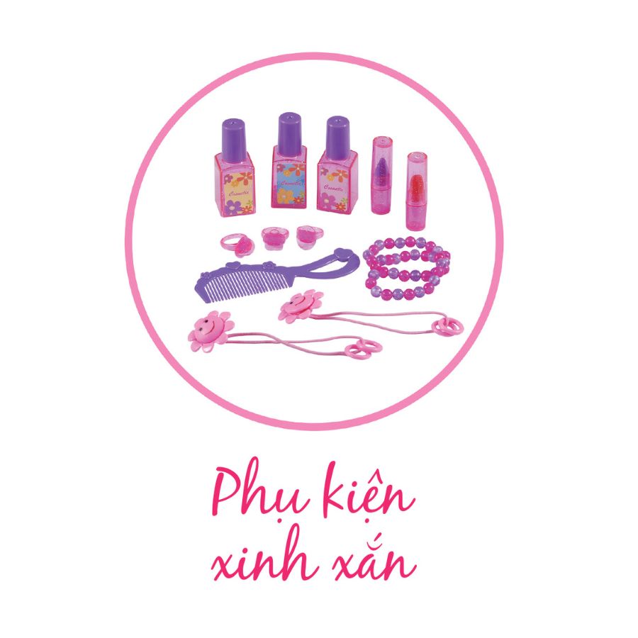 Bộ Bàn Trang Điểm Công Chúa SWEET HEART SH0021