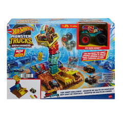 Bộ Đấu Trường Monster Trucks - Đánh Đổ Tòa Tháp Hot Wheels HNB92