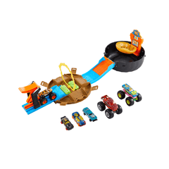 Bộ Đấu Trường - Thử Thách Địa Hình Bánh Xe MONSTER TRUCKS HHY74