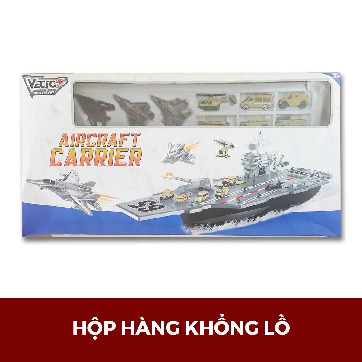 Bộ Đồ Chơi Tàu Sân Bay Mô Hình VECTO VT848A