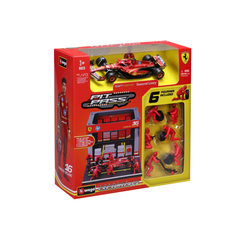 Mô Hình Bộ Đồ Chơi 1:43 Ferrari Formula Pit Pass - SF-24 Maisto 16-18-36862
