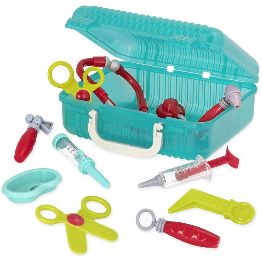 Bộ đồ chơi nhập vai bác sĩ 11 dụng cụ BATTAT BT4537Z