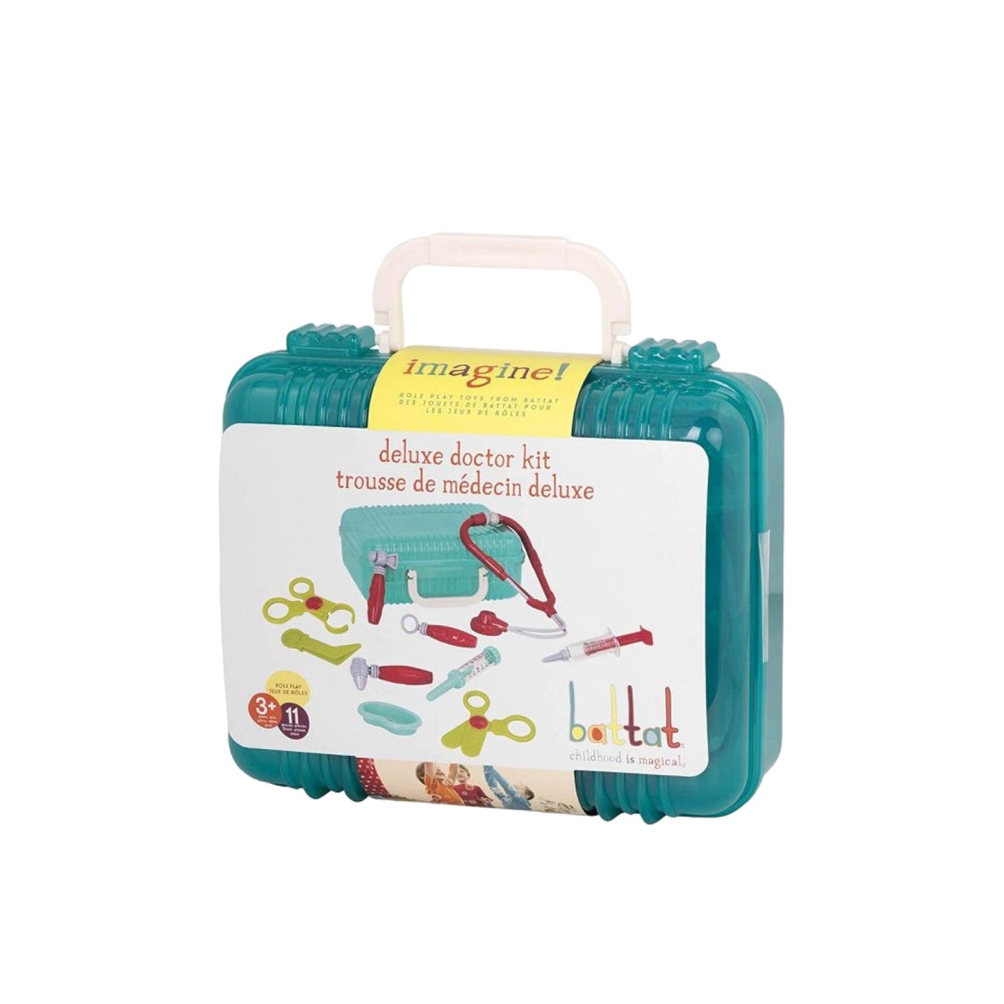 Bộ đồ chơi nhập vai bác sĩ 11 dụng cụ BATTAT BT4537Z