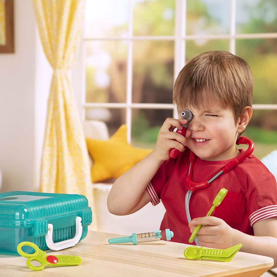 Bộ đồ chơi nhập vai bác sĩ 11 dụng cụ BATTAT BT4537Z