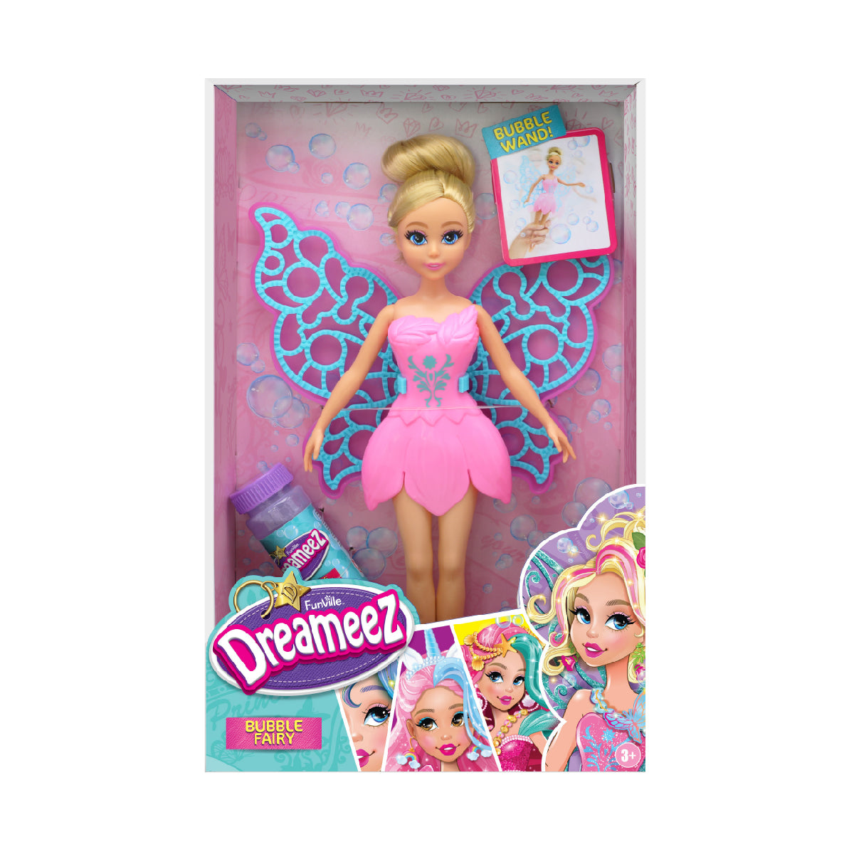 Bộ Đồ Chơi Búp Bê Nàng Tiên Bong Bóng Xanh Dương DREAMEEZ 81046DRE