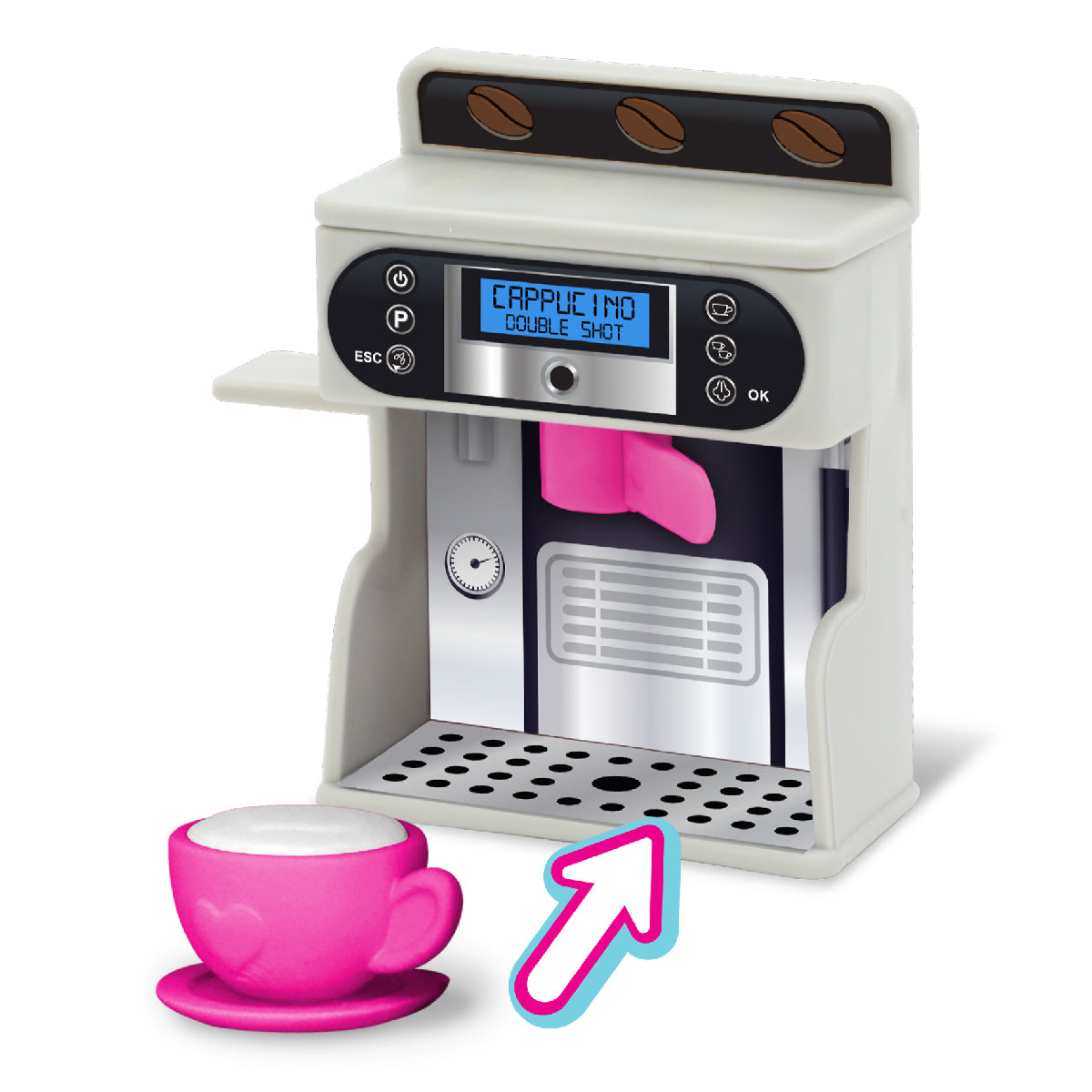 Bộ Đồ Chơi Búp Bê Tiệm Cà Phê DREAMEEZ 81002DRE