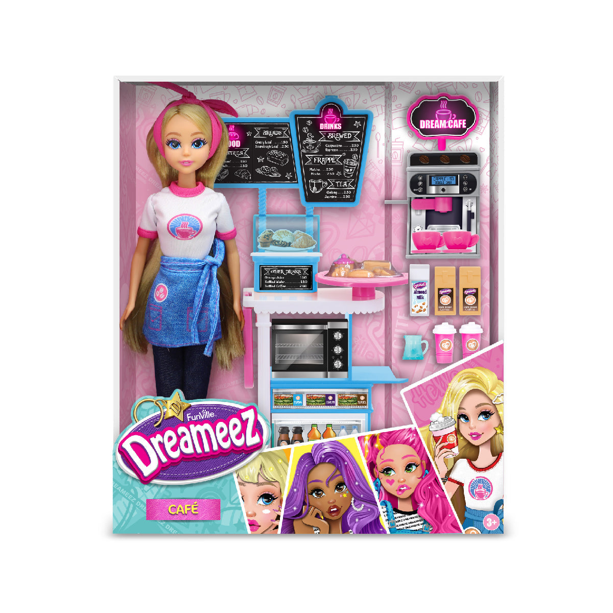 Bộ Đồ Chơi Búp Bê Tiệm Cà Phê DREAMEEZ 81002DRE