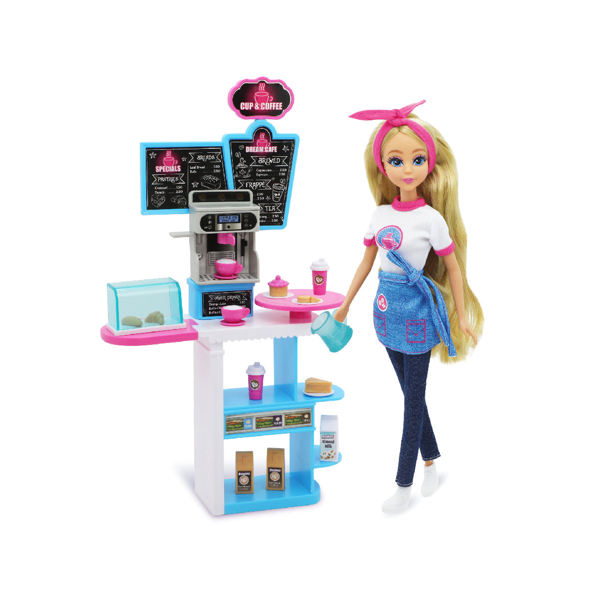 Bộ Đồ Chơi Búp Bê Tiệm Cà Phê DREAMEEZ 81002DRE