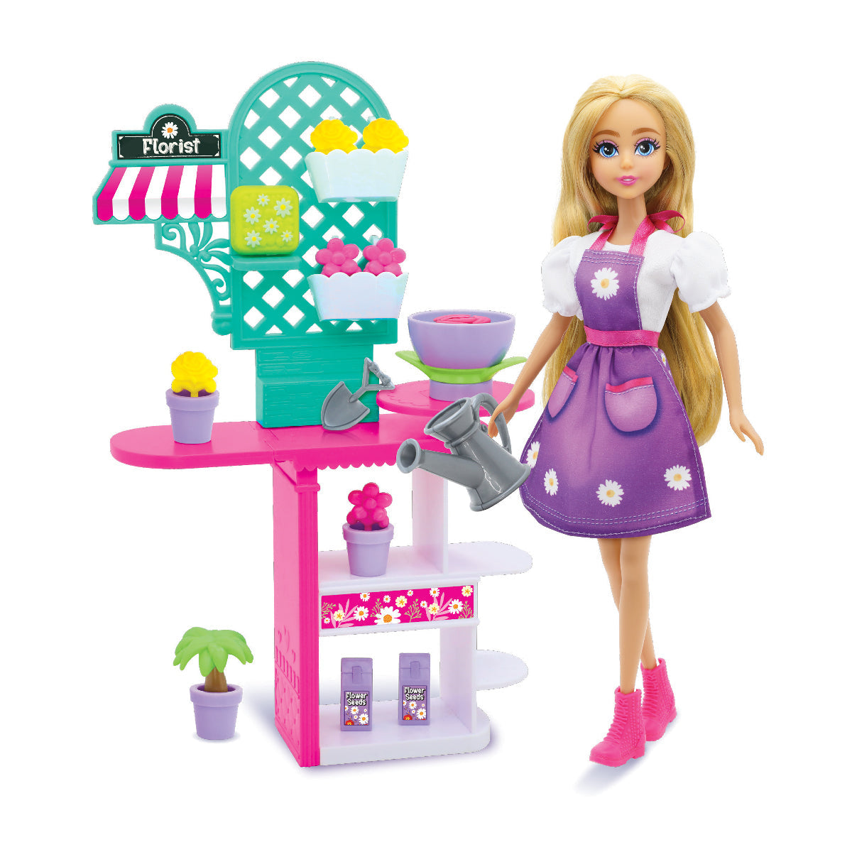 Bộ Đồ Chơi Búp Bê Tiệm Hoa Tươi DREAMEEZ 81015DRE