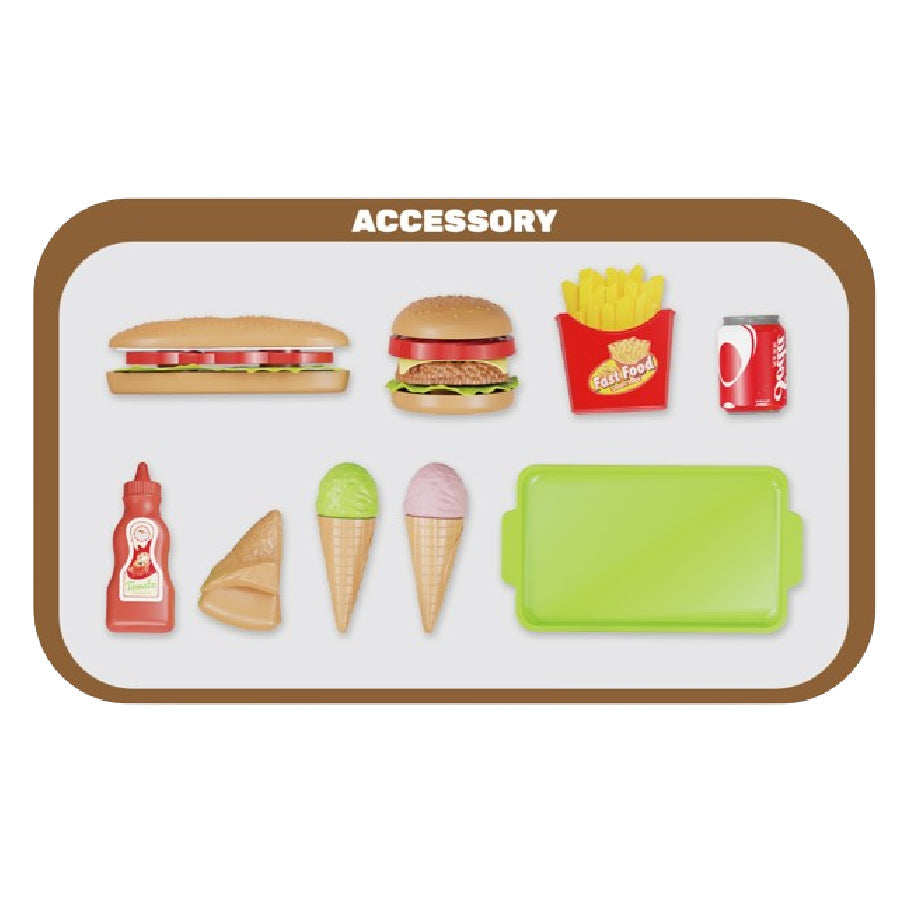 Bộ Đồ Chơi Giỏ Picnic Thức Ăn Nhanh SWEET HEART SH666-98