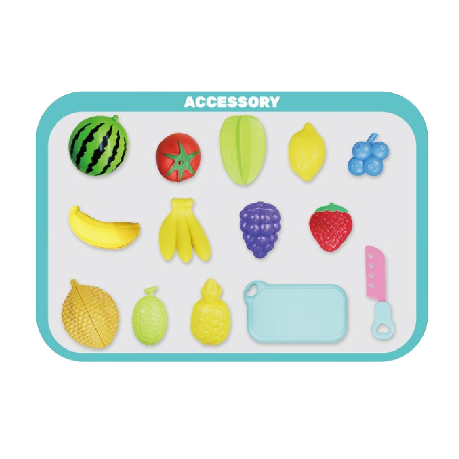 Bộ Đồ Chơi Giỏ Picnic Trái Cây Nhiệt Đới SWEET HEART SH666-96