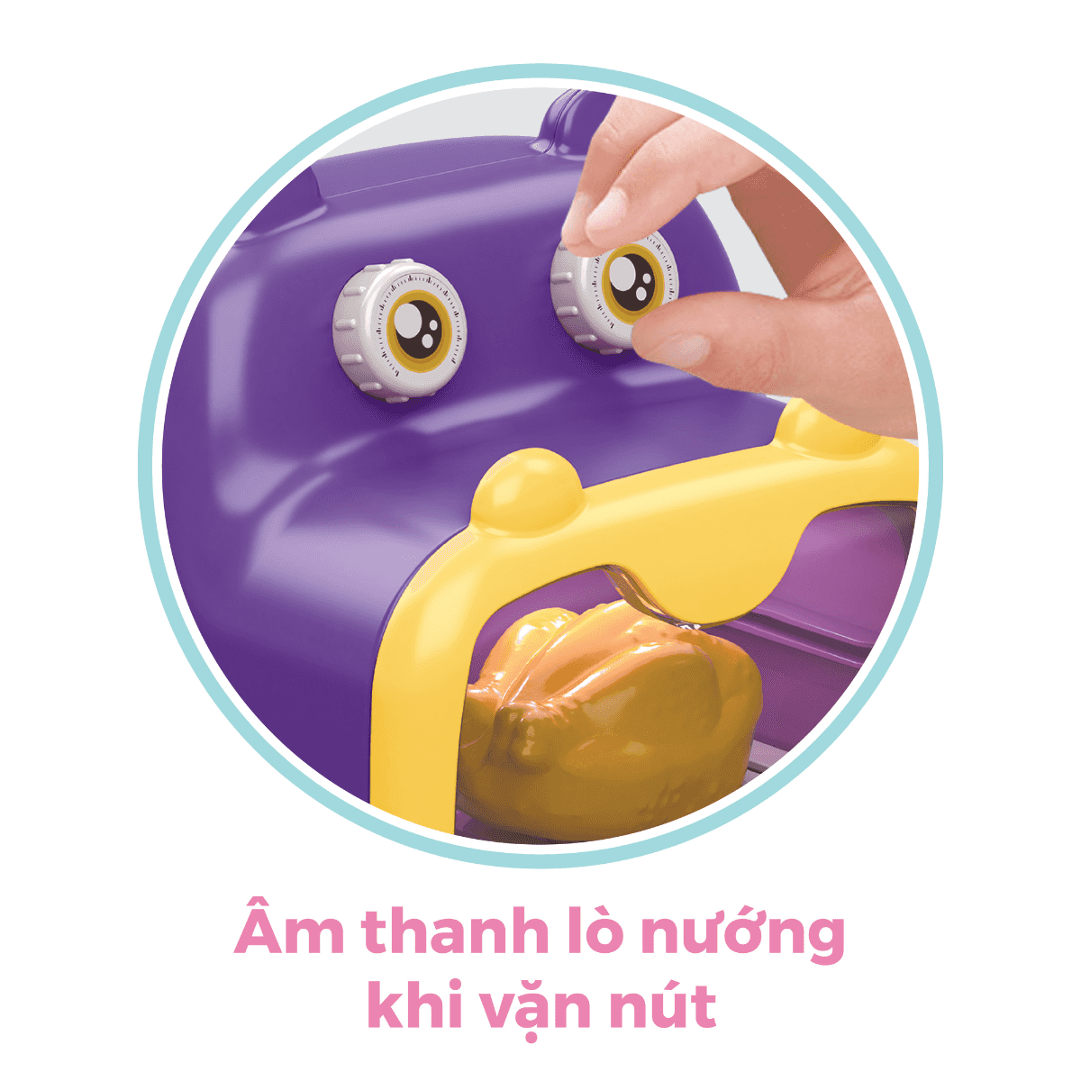 Bộ Đồ Chơi Lò Nướng Hà Mã Tím SWEET HEART SH9079