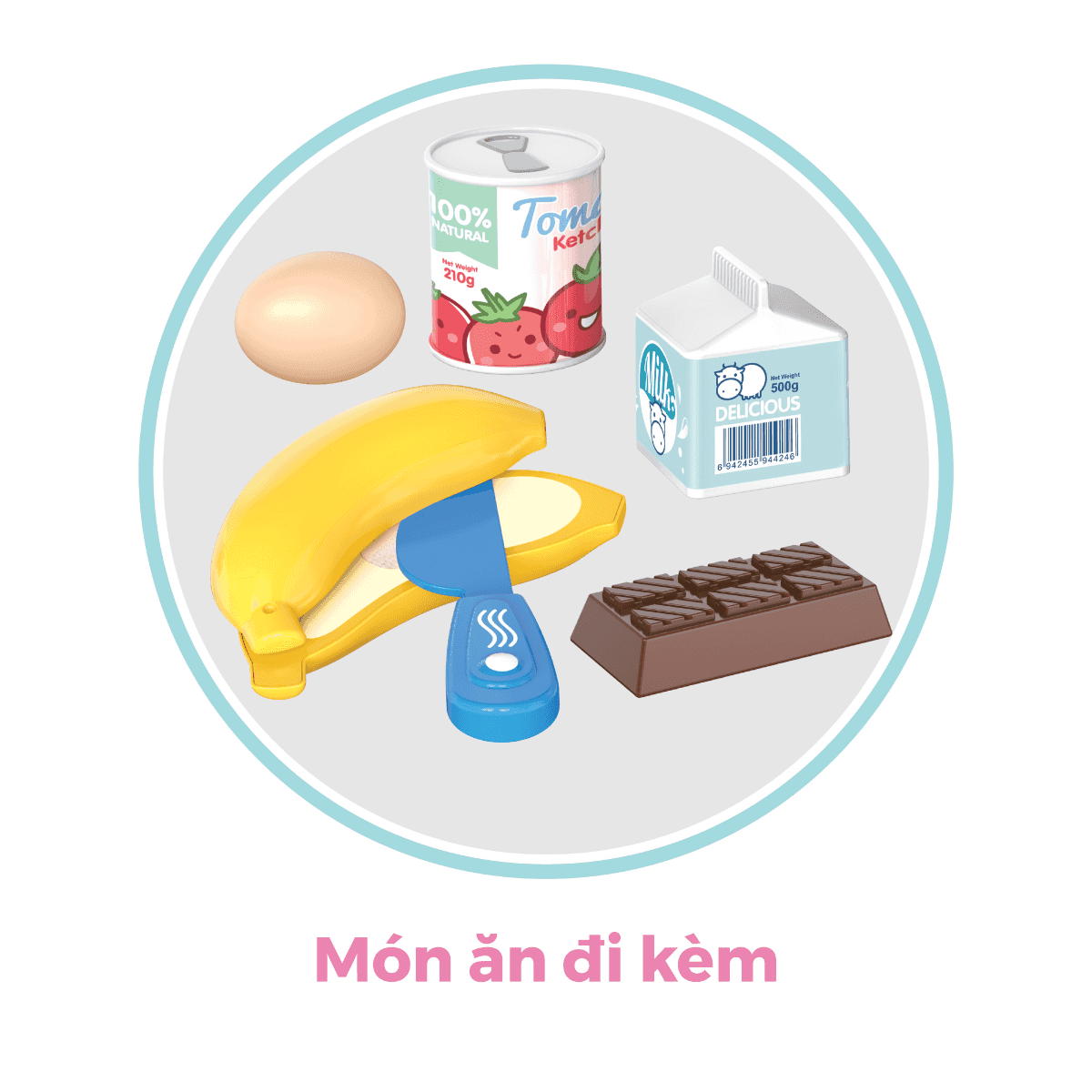 Bộ Đồ Chơi Máy Nướng Bánh Mì Cá Voi Xanh SWEET HEART SH9080