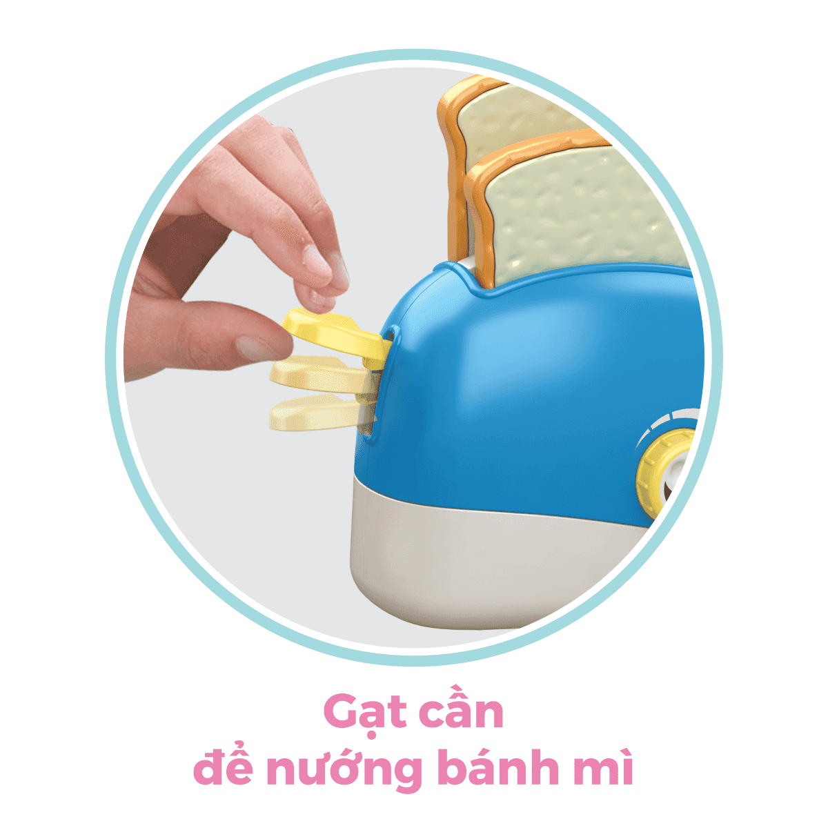 Bộ Đồ Chơi Máy Nướng Bánh Mì Cá Voi Xanh SWEET HEART SH9080