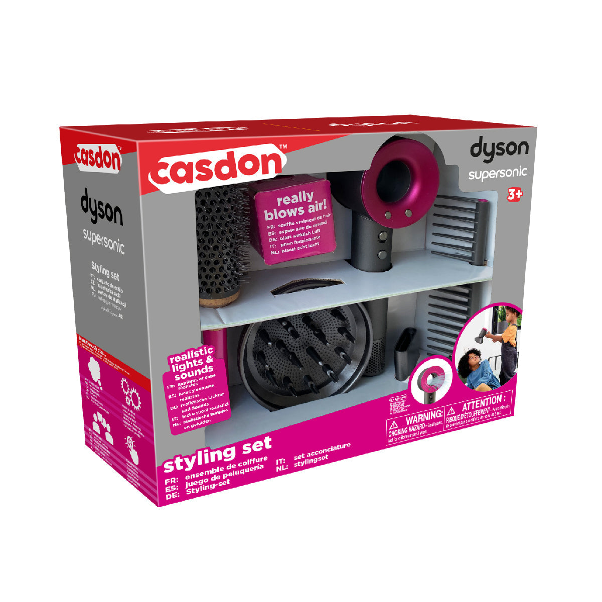 Bộ Đồ Chơi Máy Sấy Tóc Dyson Supersonic SWEET HEART 73250
