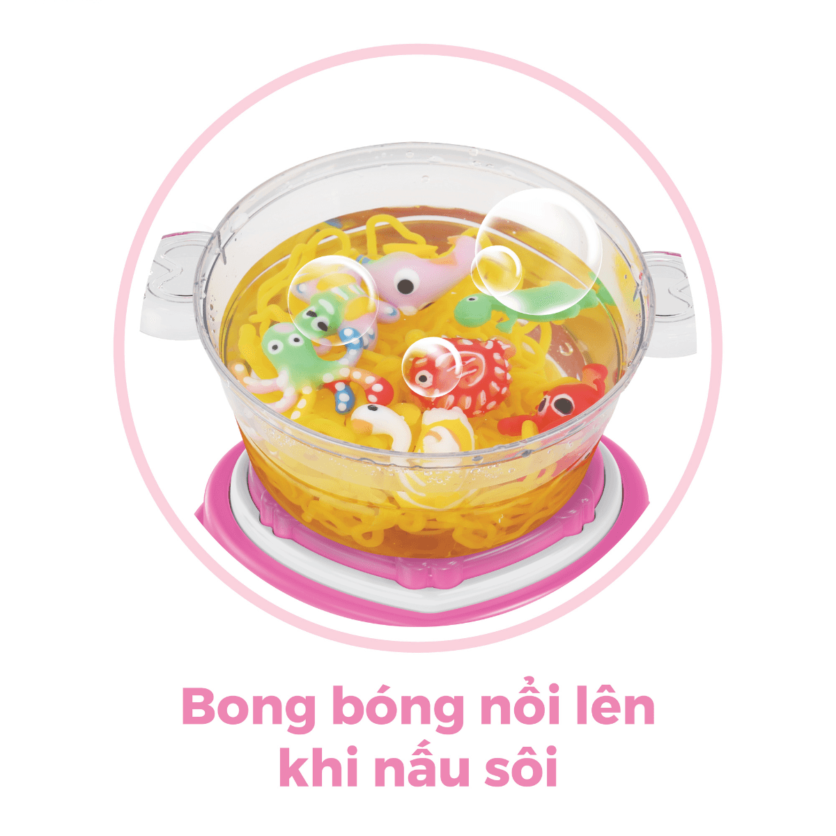 Bộ Đồ Chơi Nồi Lẩu Thập Cẩm DIY Hồng SWEET HEART SH698