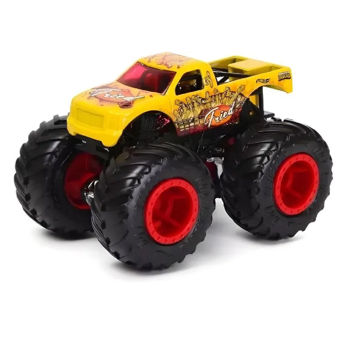 Đồ Chơi Bộ đôi Monster Trucks - Siêu xe tải Food Hot Wheels HWN64