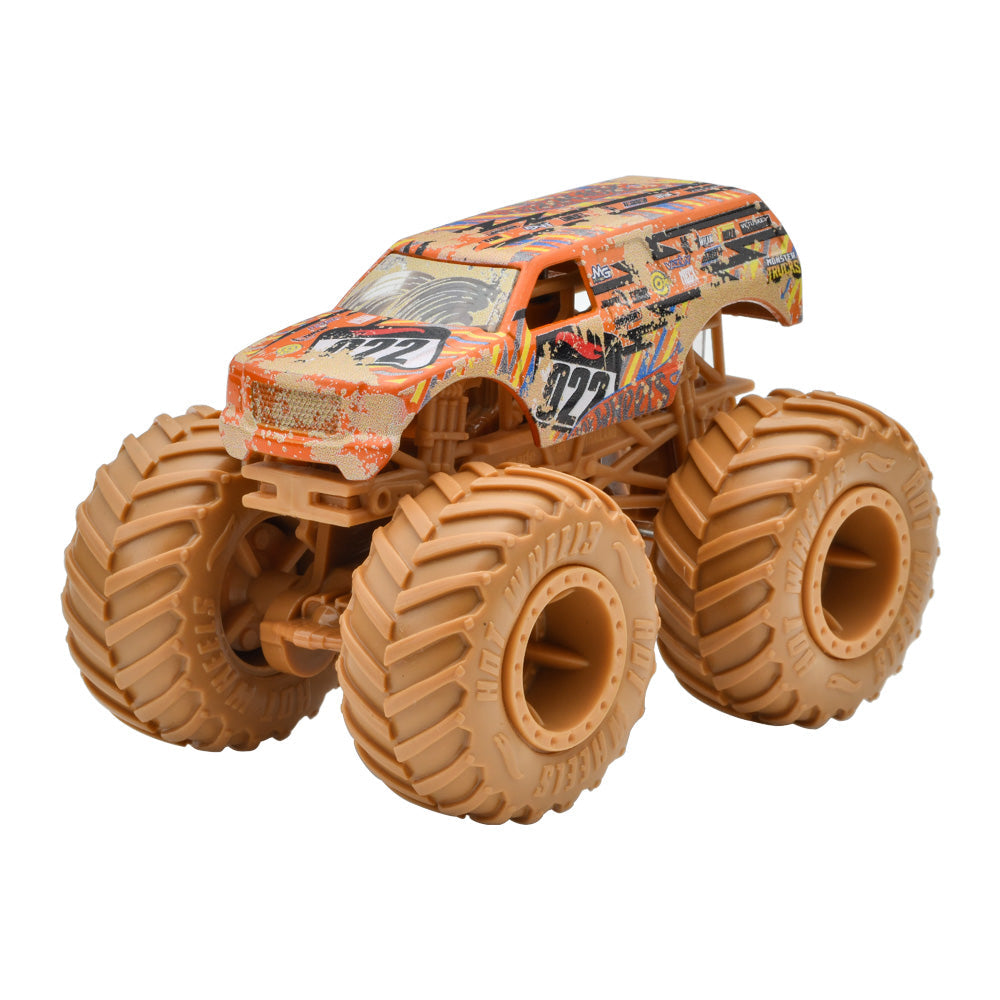 Bộ Đôi Monster Trucks - Siêu Xe Tải Mud Racing Hot Wheels FYJ64