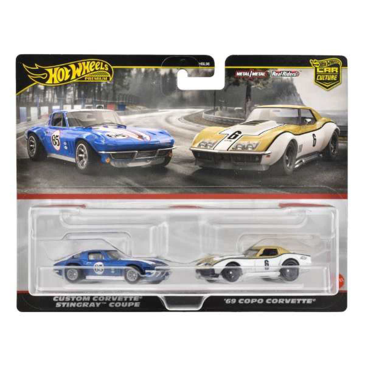 Bộ Đôi Siêu Xe Premiums 8 HOT WHEELS HBL96