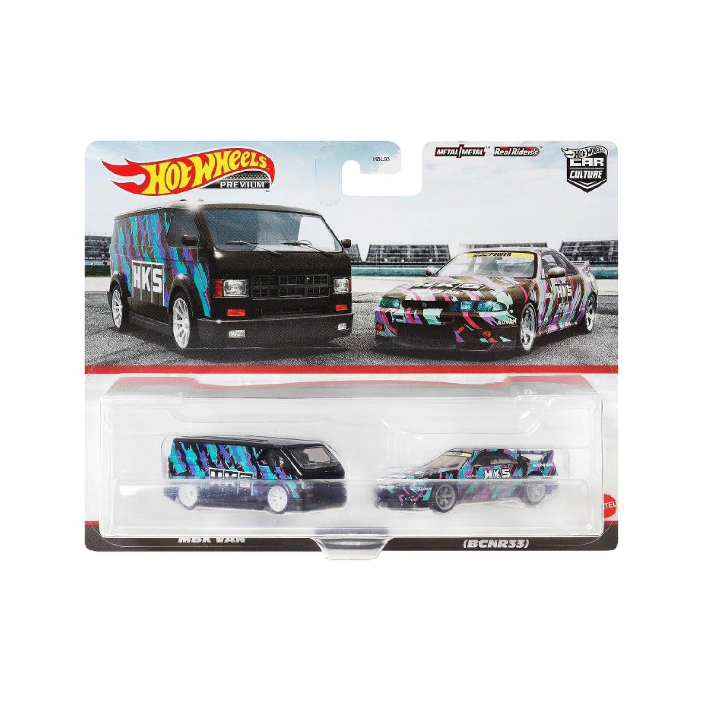 Bộ Đôi Siêu xe Premiums NISSAN SKYLINE GT-R HOT WHEELS HBL96