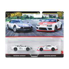 Đồ Chơi Bộ Đôi Siêu Xe Premium Toyota Supra HOT WHEELS JBL03/HBL96