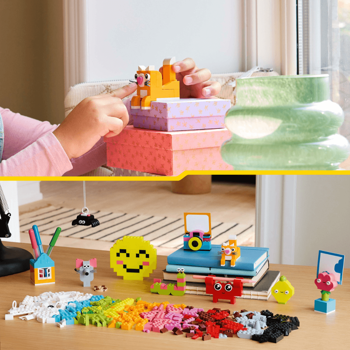 Đồ Chơi Lăp Ráp Bộ Gạch Chi Tiết Chủ Đề Hạnh Phúc LEGO CLASSIC 11042