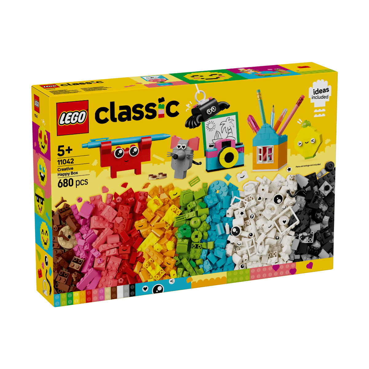 Đồ Chơi Lăp Ráp Bộ Gạch Chi Tiết Chủ Đề Hạnh Phúc LEGO CLASSIC 11042