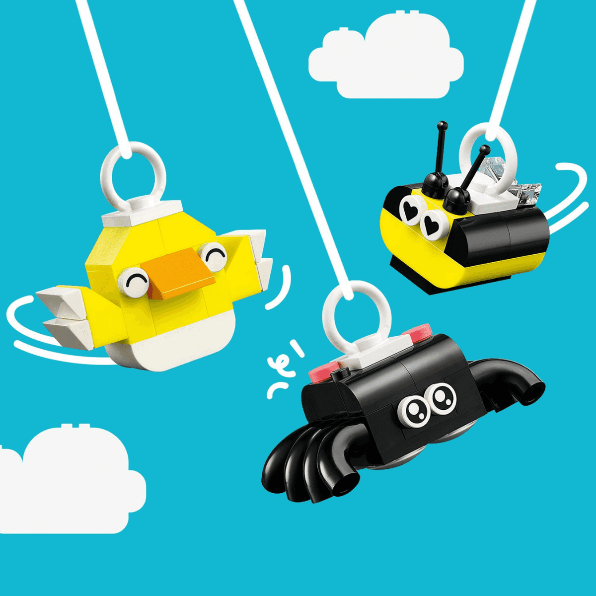 Đồ Chơi Lăp Ráp Bộ Gạch Chi Tiết Chủ Đề Hạnh Phúc LEGO CLASSIC 11042