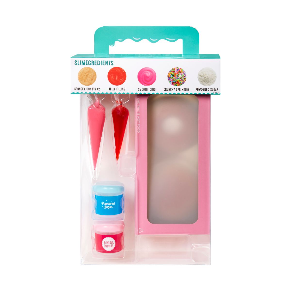 Đồ Chơi Bộ Làm Bánh Donut Slime – Kem Hồng & Nhân Mứt Dâu SLIME LIFE 545187-C