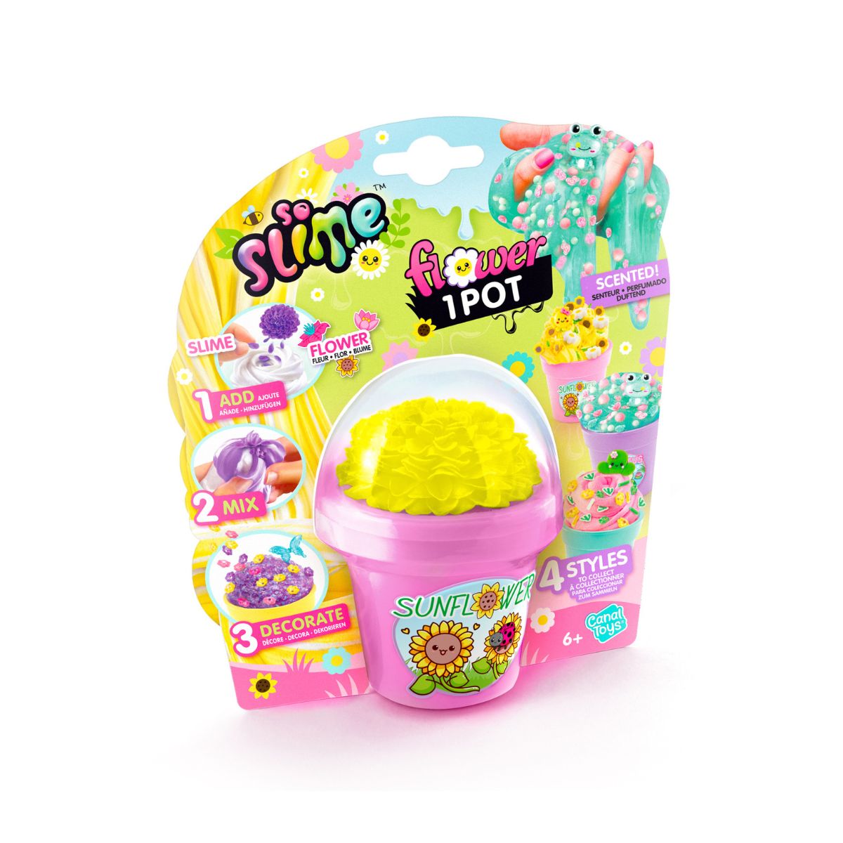 Đồ Chơi Bộ Làm Hoa Bằng Slime Thơm Ngát STYLE4EVER SSC417