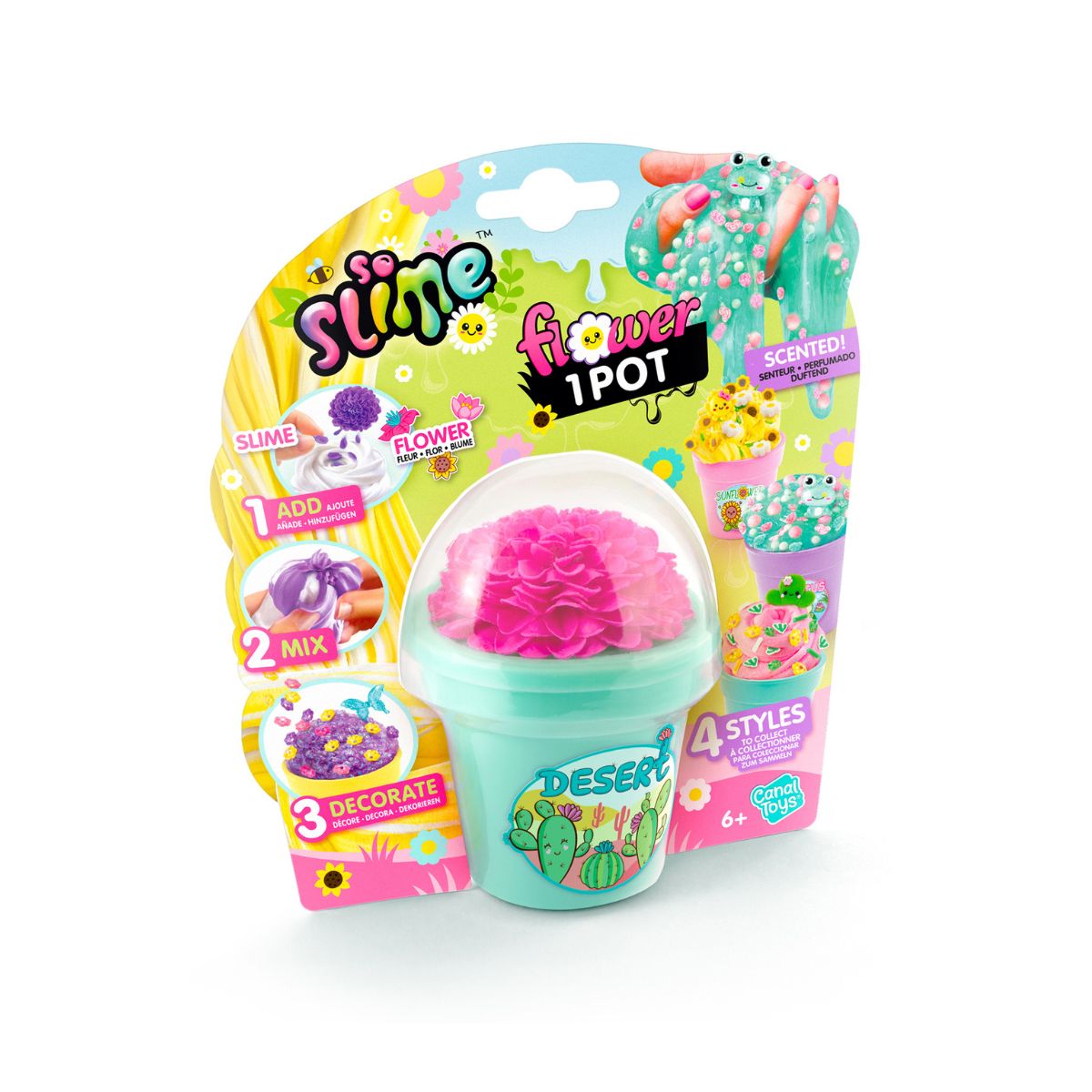 Đồ Chơi Bộ Làm Hoa Bằng Slime Thơm Ngát STYLE4EVER SSC417