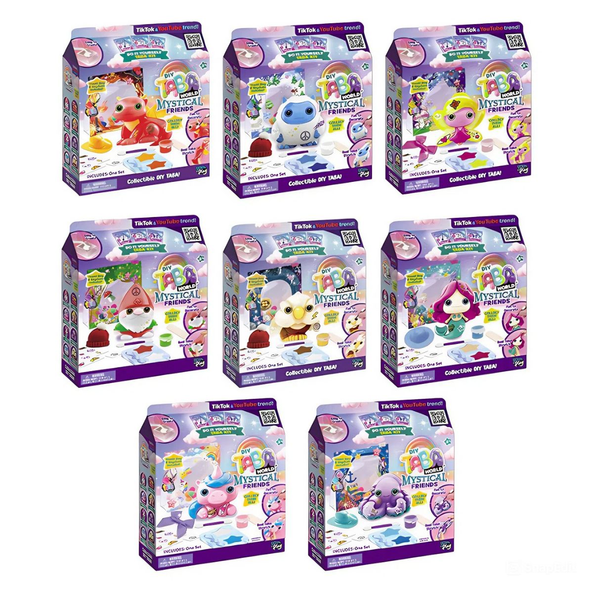 Đồ Chơi Bộ Làm Móc Khóa Squishy TabaWorld DIY-Chú Lùn Gunther OTHER GIRL BRANDS 855054-7L