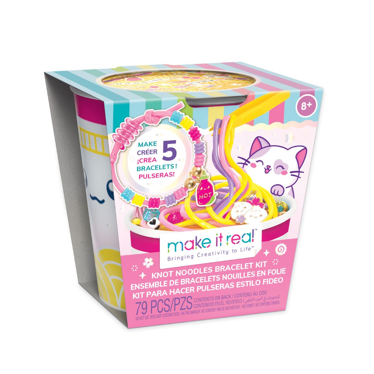 Đồ Chơi Bộ Làm Vòng Tay Chủ Đề Mì Xoắn MAKE IT REAL 1720MIR