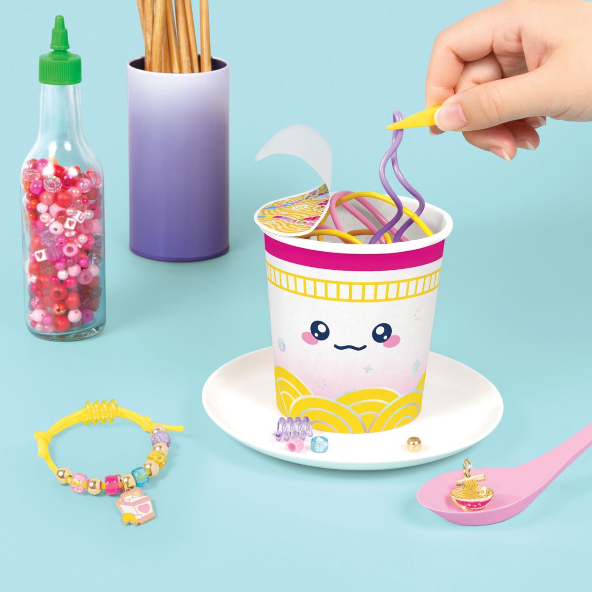 Đồ Chơi Bộ Làm Vòng Tay Chủ Đề Mì Xoắn MAKE IT REAL 1720MIR