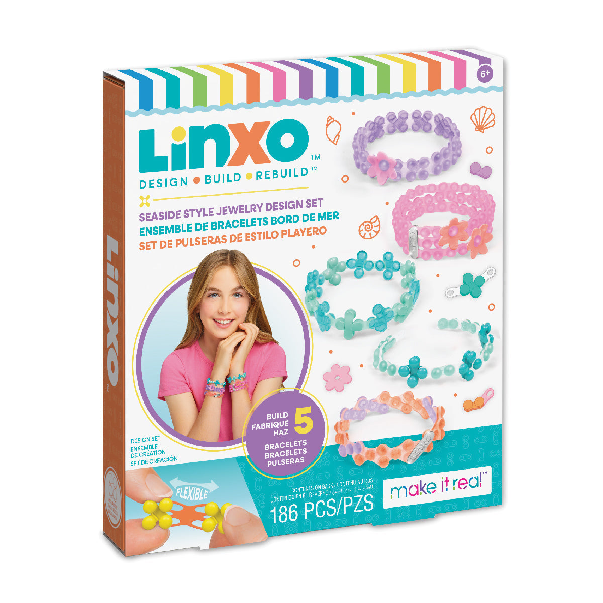 Bộ Làm Vòng Tay Kết Nối LinXo Ngọt Ngào Make It Real 6111MIR