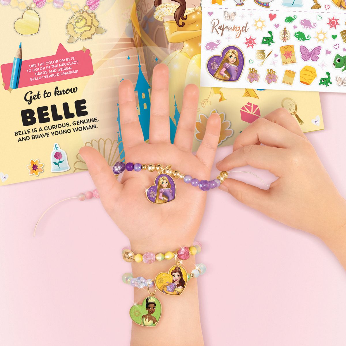 Đồ Chơi Bộ Làm Vòng Tay Sáng Tạo Công Chúa Disney MAKE IT REAL 4233MIR