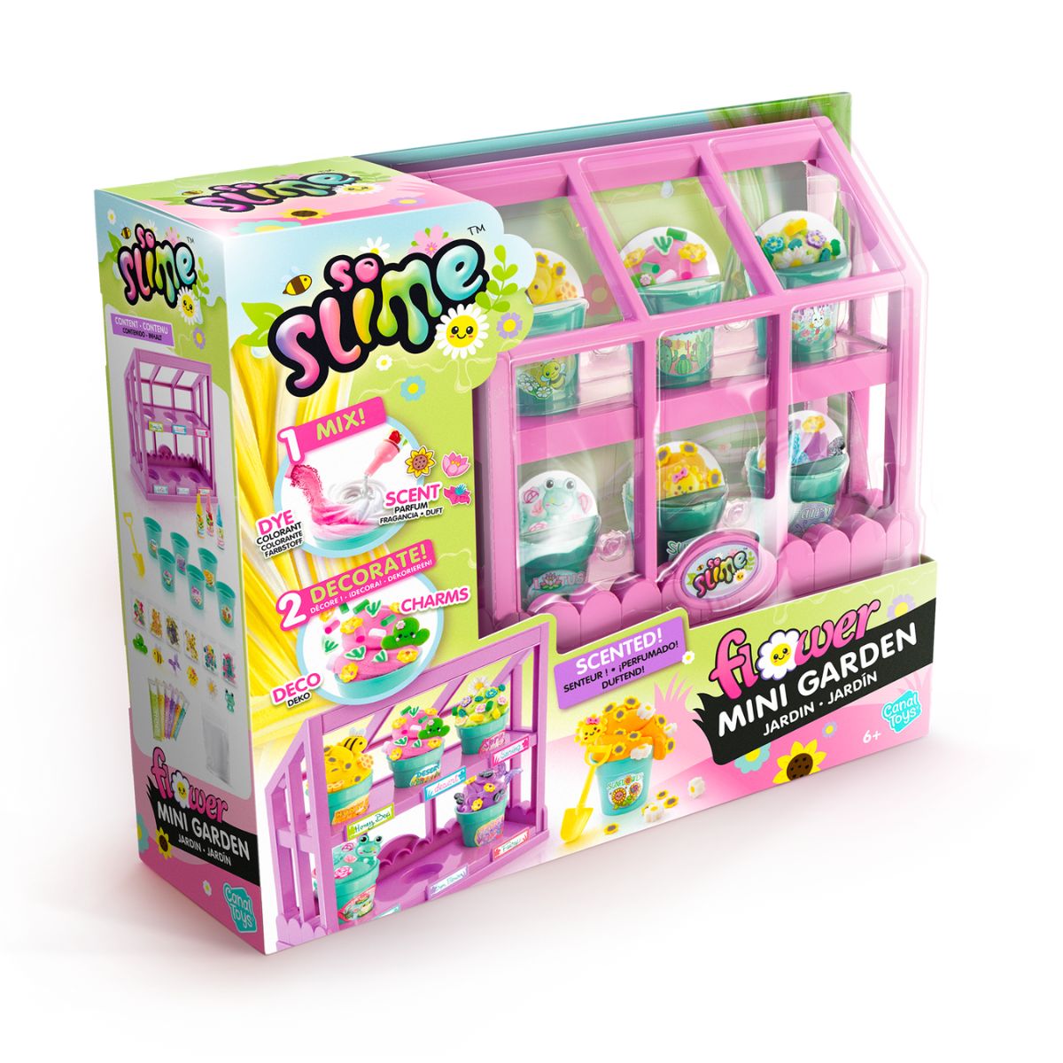 Đồ Chơi Bộ Làm Vườn Hoa Mini Bằng Slime STYLE4EVER SSC419