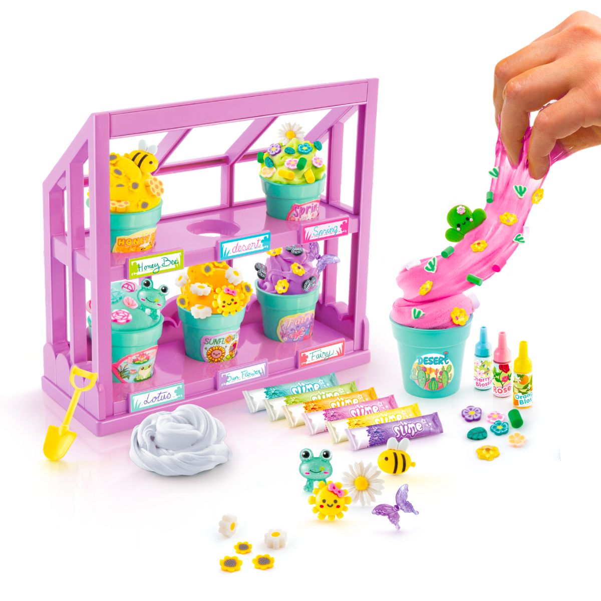 Đồ Chơi Bộ Làm Vườn Hoa Mini Bằng Slime STYLE4EVER SSC419