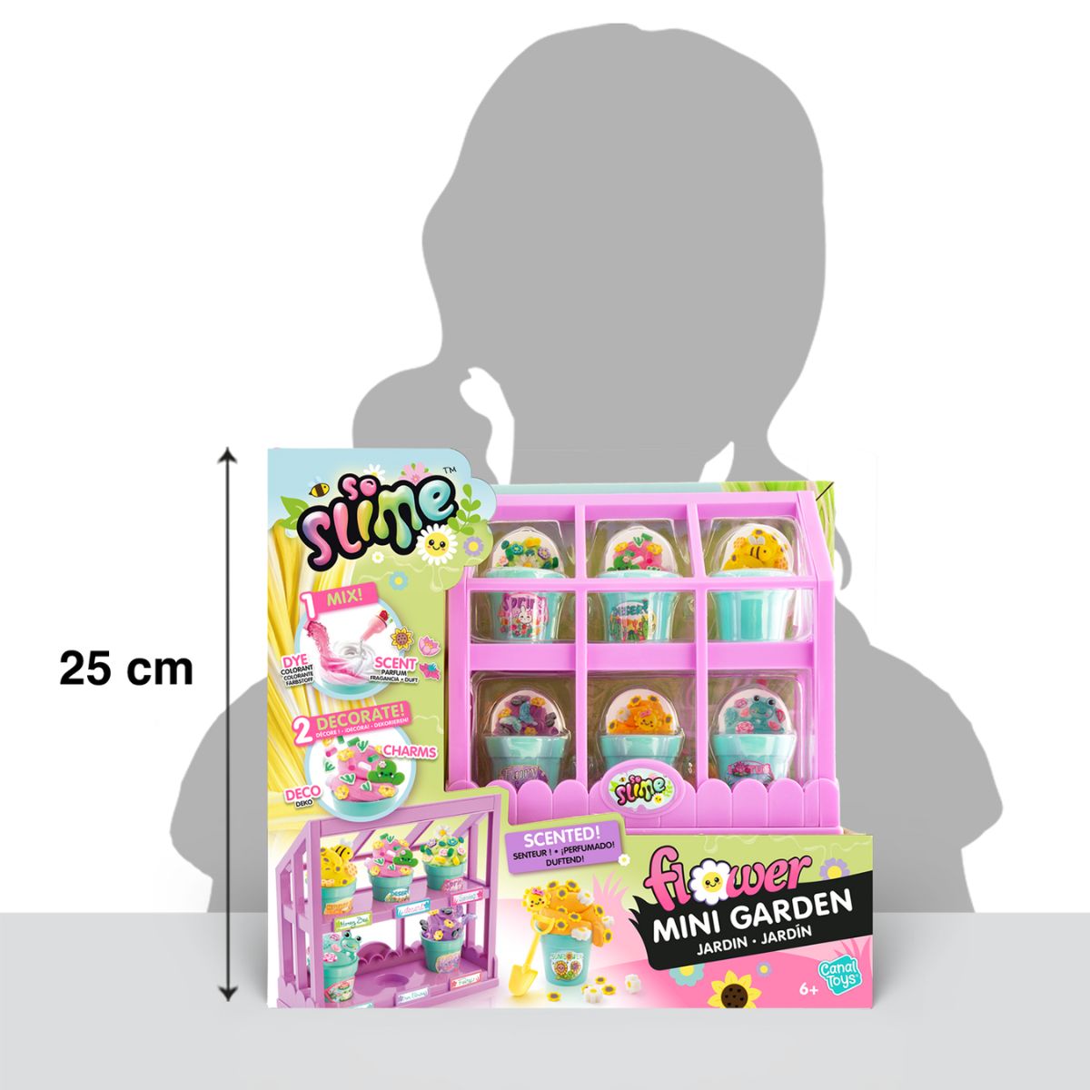 Đồ Chơi Bộ Làm Vườn Hoa Mini Bằng Slime STYLE4EVER SSC419