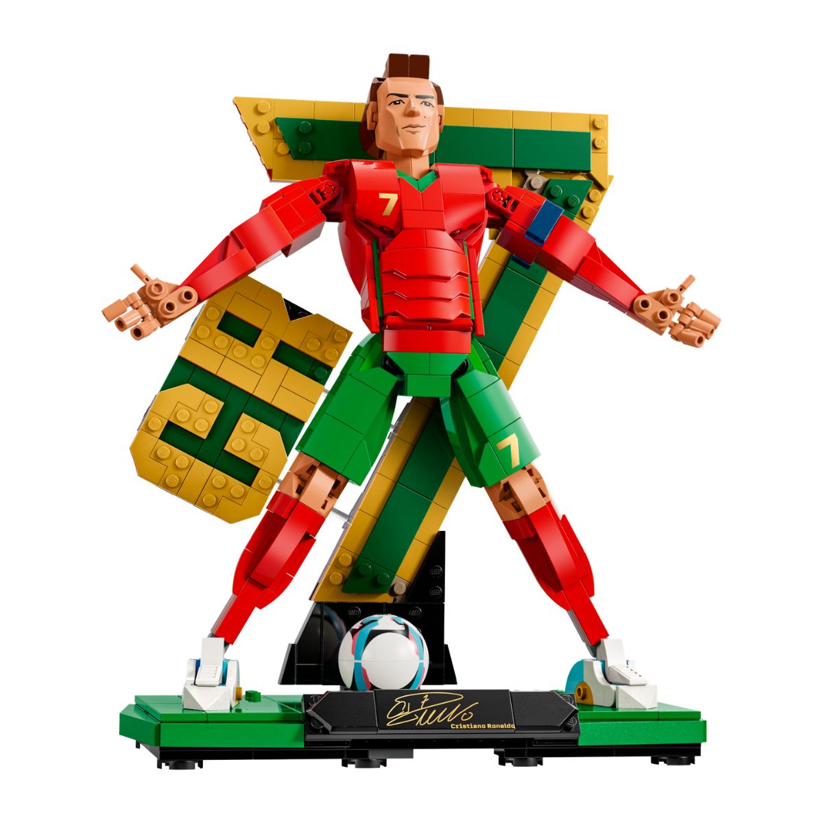Đồ Chơi Bộ Lắp Ráp 2-Trong-1 Huyền Thoại Bóng Đá Cristiano Ronaldo LEGO EDITIONS SPORTS 43016