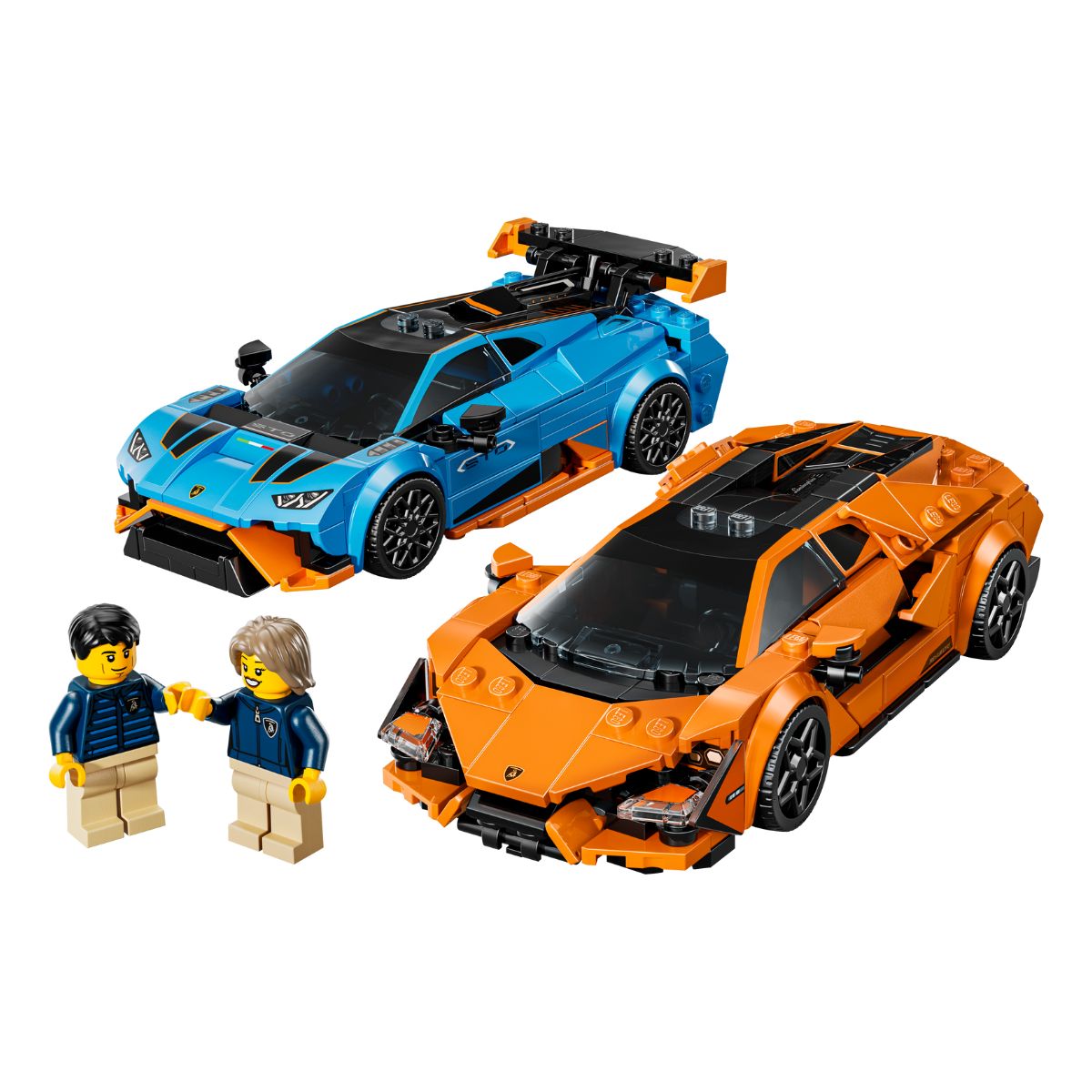 Đồ Chơi Bộ Lắp Ráp Bộ Đôi Siêu Xe Lamborghini Revuelto Và Huracán LEGO SPEED CHAMPIONS 77238 (607 chi tiết)