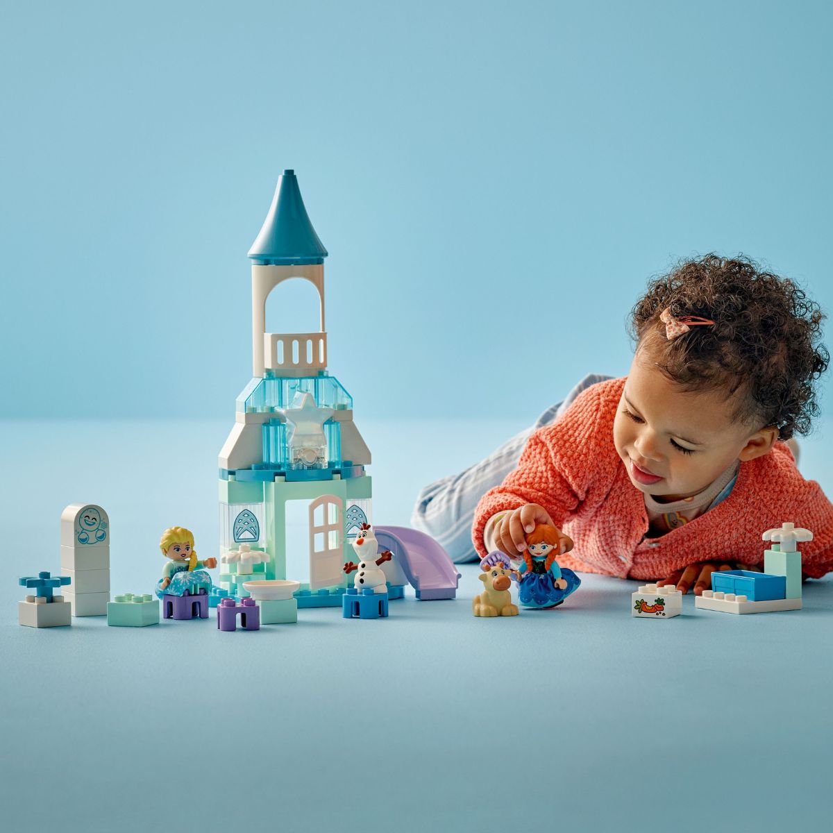 Bộ Lắp Ráp Bữa Tiệc Tại Lâu Đài Băng Giá Của Anna Và Elsa LEGO DUPLO 10455