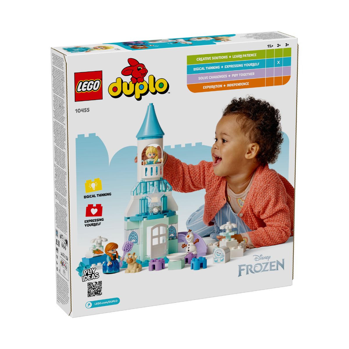 Bộ Lắp Ráp Bữa Tiệc Tại Lâu Đài Băng Giá Của Anna Và Elsa LEGO DUPLO 10455