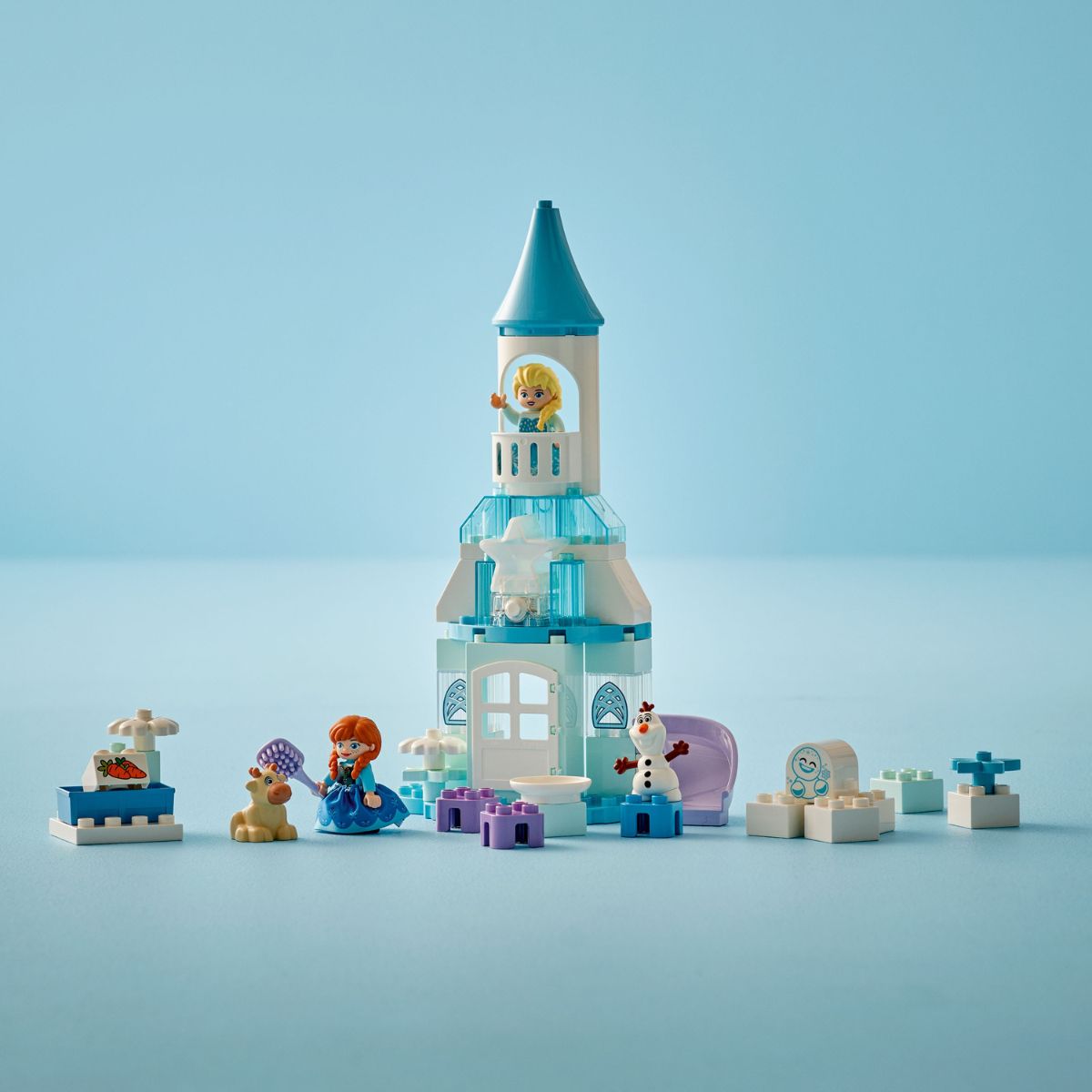 Bộ Lắp Ráp Bữa Tiệc Tại Lâu Đài Băng Giá Của Anna Và Elsa LEGO DUPLO 10455